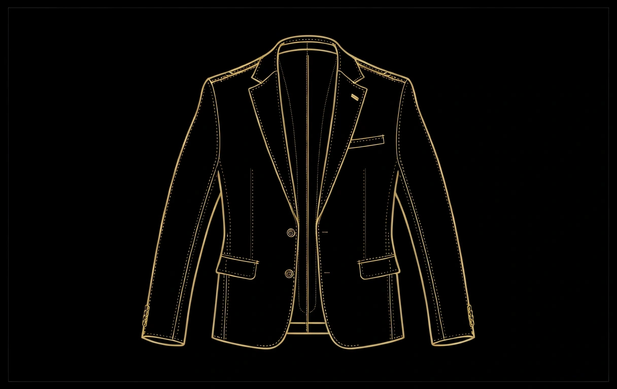 Suit construction diagram